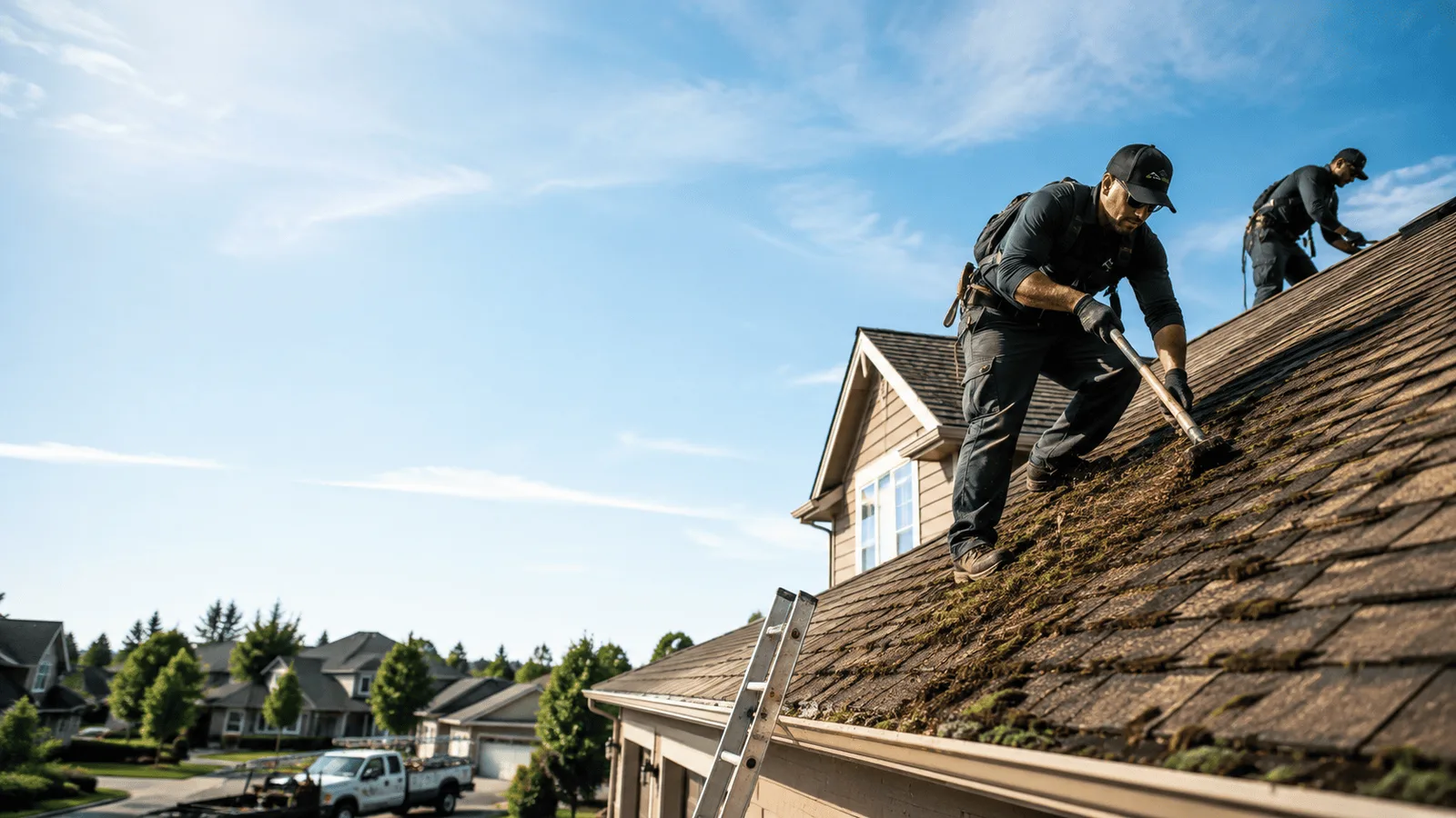 Roof Moss Removal in Gladwin, MI near me